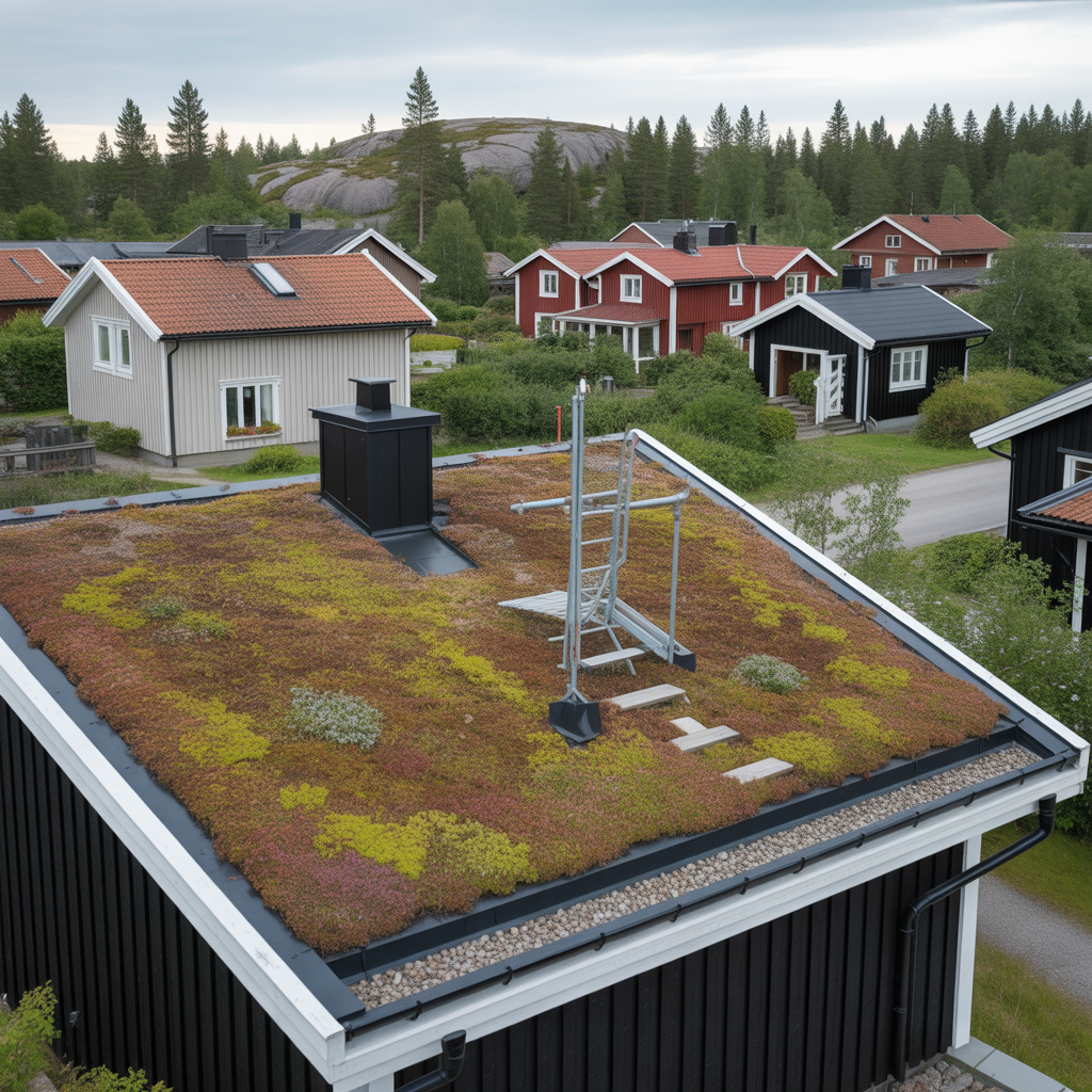 sedumtak pa villor kostnad lastkrav och skotsel