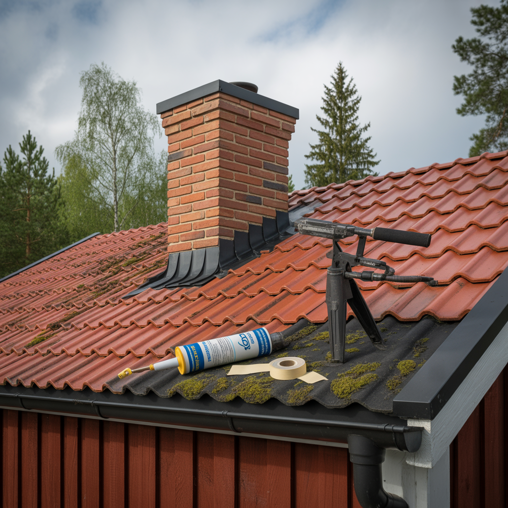 skorstensbeslag lacker felsokning tatning och kostnad