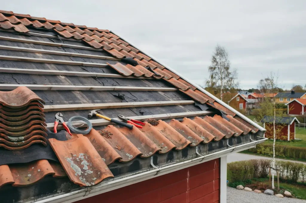 takbyte p villa 9 tecken p att underlagspappen gjort sitt och vad du b r g ra n sta steg